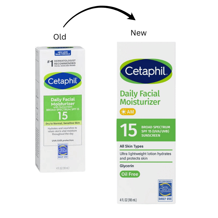 Cetaphil Daily Facial Moisturizer with Broad Spectrum Sunscreen SPF 15, 4 Oz